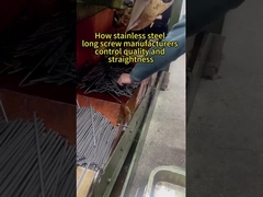 Guanbiao Screws has been specializing in the production of long screws and customized screws for mor