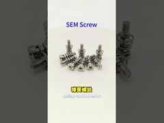 Premium Spring Combination Screws for Electronics| M2-M20, 2-300mm |GUANBIAO Hardware#securityscrews