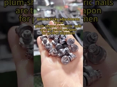  Industrial Eccentric Rivets/ Vibration Proof Fasteners/ Misalignment Tolerance/ Carbon Steel/ Batch