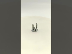 Phillips Flat Head Self-Tapping Screws Zinc Plated Wood, Plastic & Sheet Metal Easy Installation 