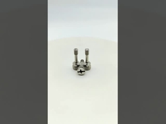 Phillips/Slotted Combination Knurled captive screws