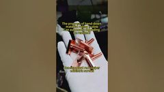 Your Premier Custom Copper Fastener Supplier  ISO Certified  0.05mm Precision #Copperscrew #factory