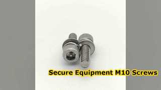 M10 30 Security Screws For Equipment